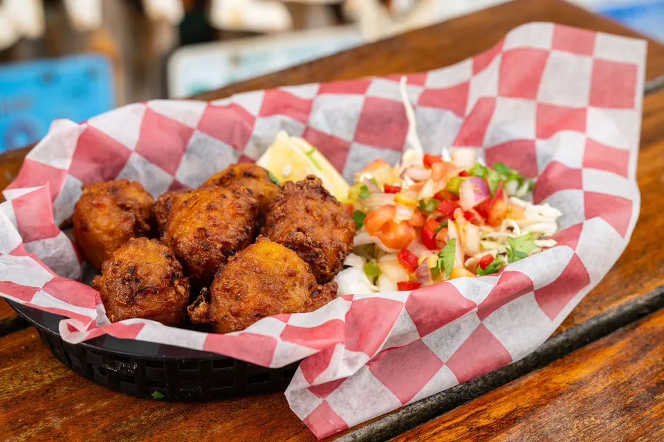 Conch fritters