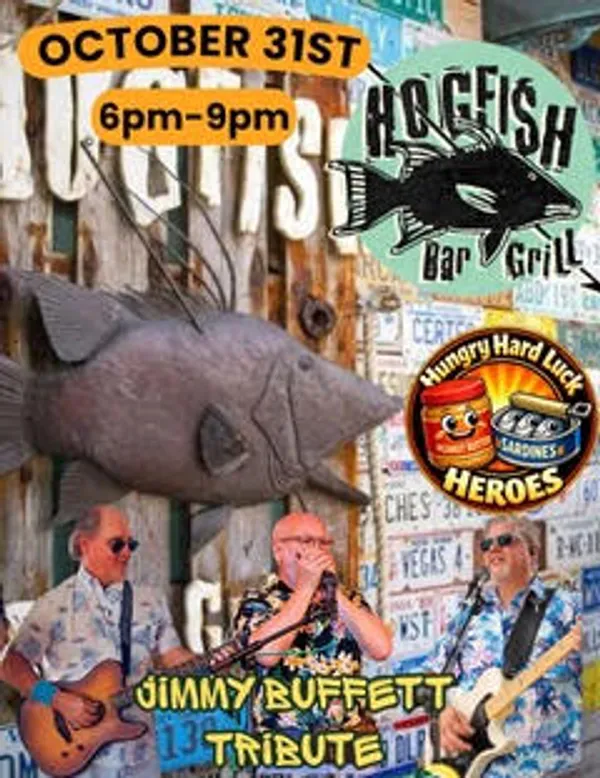 The Hungry Hard Luck Heroes Jimmy Buffett tribute band performing