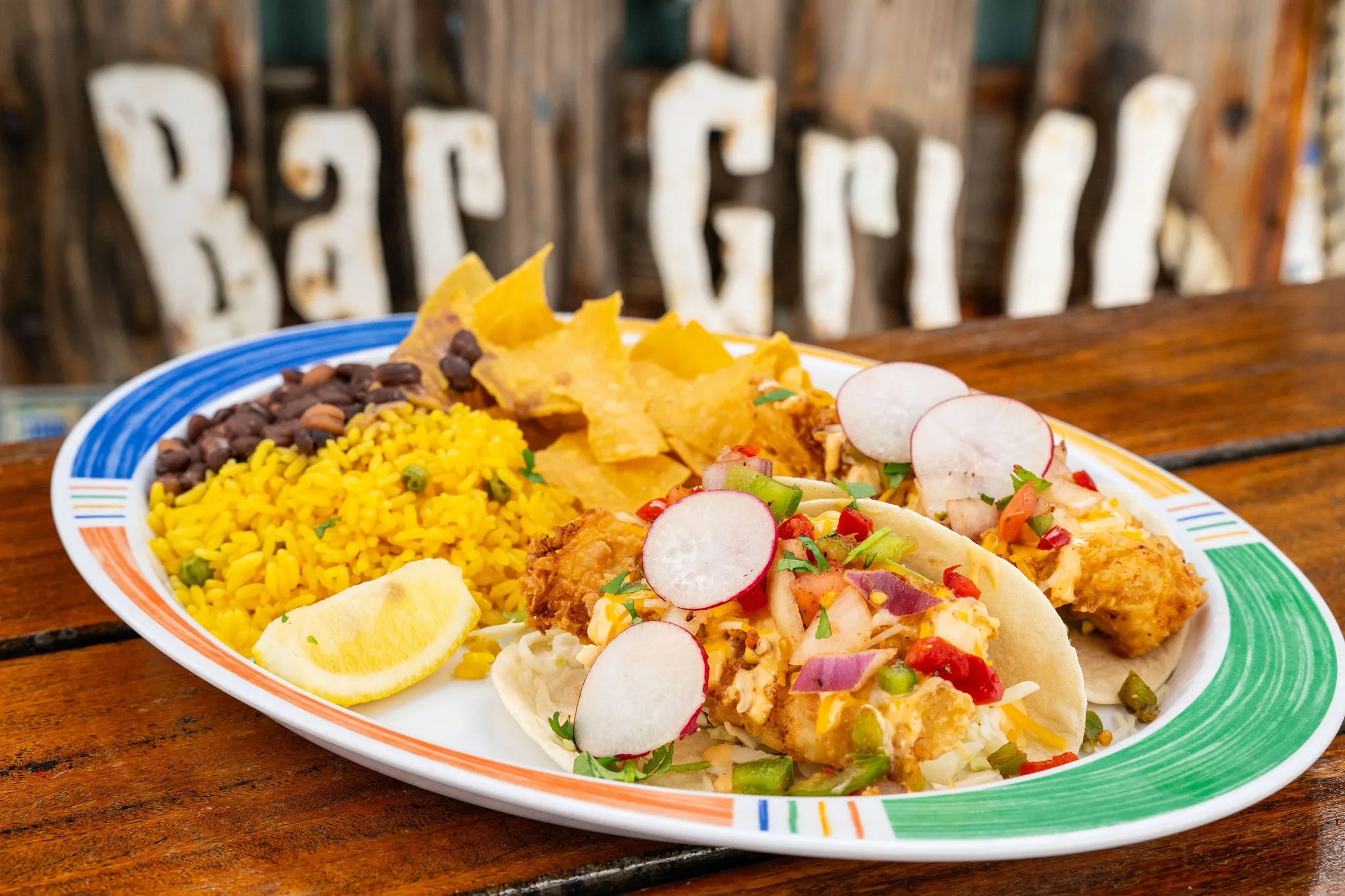 Our famous tacos
